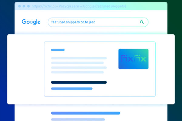 featured snippets co to jest pozycja zero google